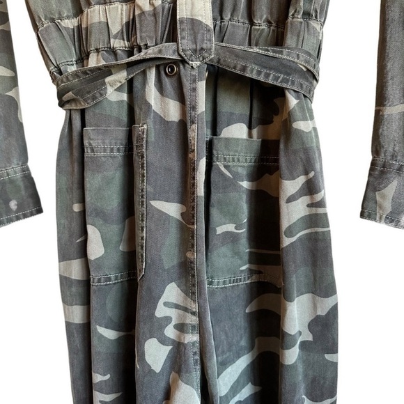 PAM & GELA Camo Belted Tencel Jumpsuit - Picture 11 of 12